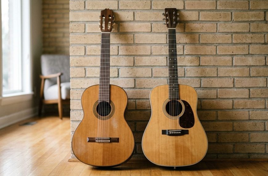Gitara klasyczna a akustyczna: Kluczowe różnice dla gitarzystów