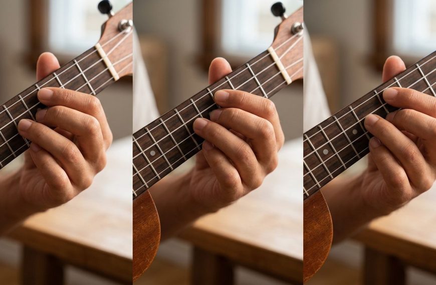 Nauka akordów na ukulele: Najpopularniejsze chwyty dla początkujących