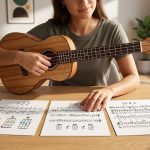 Popularne piosenki pop na ukulele: Aranżacje krok po kroku