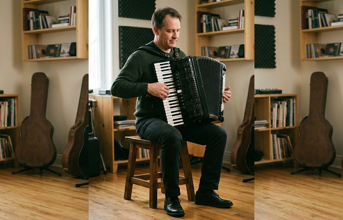 Ergonomia przy grze na akordeonie: Postawa i ustawienie instrumentu